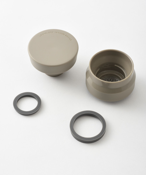 BRUNO(ブルーノ)の「セラミックコートボトル用 せんユニットセット(グラス/マグカップ/タンブラー・レディース・ライトグレー/レッド/ダークグリーン・フリ-)」の4枚目の写真