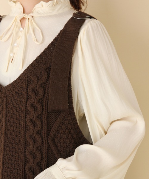 Heather（ヘザー）の「2WAYニットジャンスカ 862265（ジャンパー