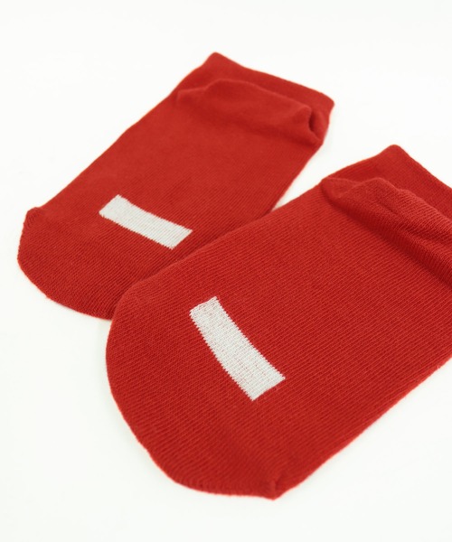 SESTO（セスト）の「gu20ss/KID'S　スニーカー丈ソックス（ソックス/靴下・キッズ・ピンク/イエロー/ブルー/グリーン/オフホワイト/レッド・16-18cm）」の7枚目の写真