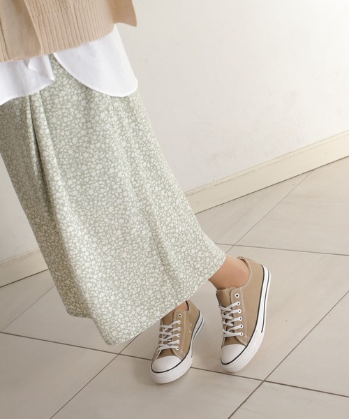 ikka（イッカ）の「【伸びる靴ひも】キャンバススニーカー（スニーカー・レディース・ブラック/ベージュ/オフホワイト/キャメル/グレー・M/L/XL/XXL）」の21枚目の写真