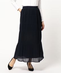 ティアードナロープリーツスカート