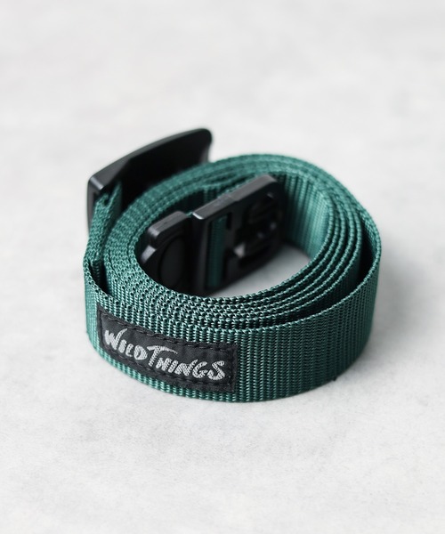WILD THINGS（ワイルドシングス）の「【63】【WILD THINGS】PP WEBBING BELT（ベルト・メンズ・ブラック/グリーン/ブルー/パープル/イエロー/ピンク/オリーブ/グレー/ネイビー/サンドベージュ/ダークグリーン・FREE）」の4枚目の写真