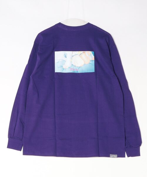THE Nookie(ザヌーキー)の「『THE Nookie』ANIME2 LS T(Tシャツ/カットソー・メンズ・パープル/ベージュ/ホワイト・FREE)」の13枚目の写真