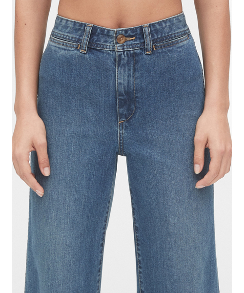 GAP ジーンズ デニム デニムパンツ ウォッシュウェル ミッド