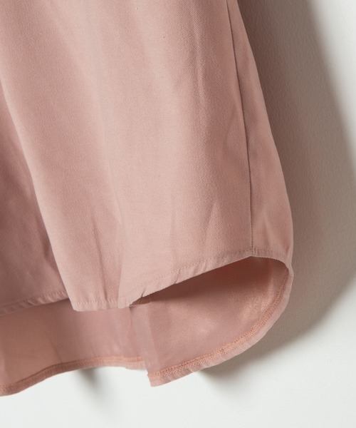 DING（ディング）の「DING/ボリューム袖シャツ（シャツ/ブラウス・レディース・ベージュ/ピンク/ホワイト・FREE）」の11枚目の写真