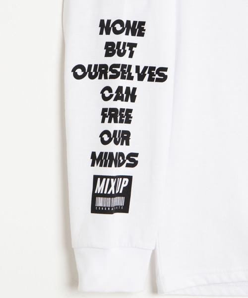 WEGO（ウィゴー）の「WEGO/フラッシュロゴ刺繍ロンT（Tシャツ/カットソー・メンズ・ターコイズブルー/ホワイト/ブラック・LARGE/MEDIUM）」の10枚目の写真