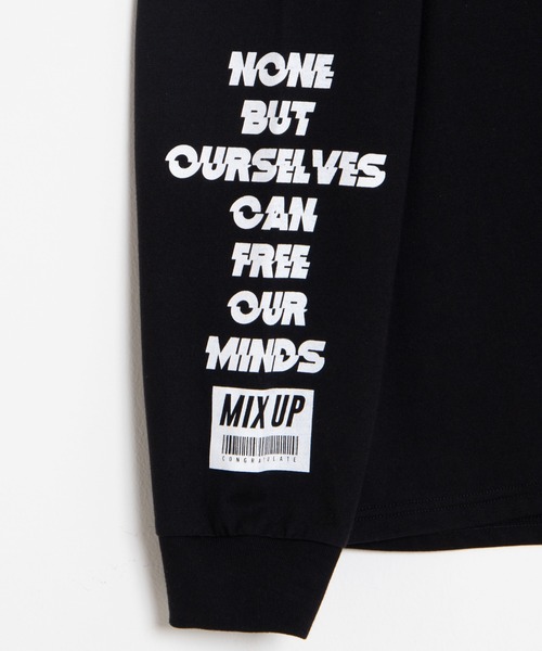 WEGO（ウィゴー）の「WEGO/フラッシュロゴ刺繍ロンT（Tシャツ/カットソー・メンズ・ターコイズブルー/ホワイト/ブラック・LARGE/MEDIUM）」の21枚目の写真