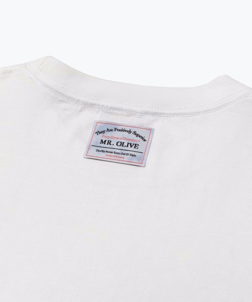 MR.OLIVE（ミスターオリーブ）の「MR.OLIVE×鶴仙園 コラボレーション / SABO-1 プリント フォト グラフィック アートTシャツ（Tシャツ/カットソー・メンズ・ブラック/オフホワイト・X-LARGE/LARGE/MEDIUM）」の16枚目の写真