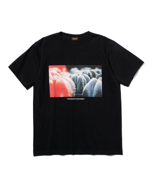 MR.OLIVE（ミスターオリーブ）の「MR.OLIVE×鶴仙園 コラボレーション / SABO-1 プリント フォト グラフィック アートTシャツ（Tシャツ/カットソー・メンズ・ブラック/オフホワイト・X-LARGE/LARGE/MEDIUM）」の6枚目の写真