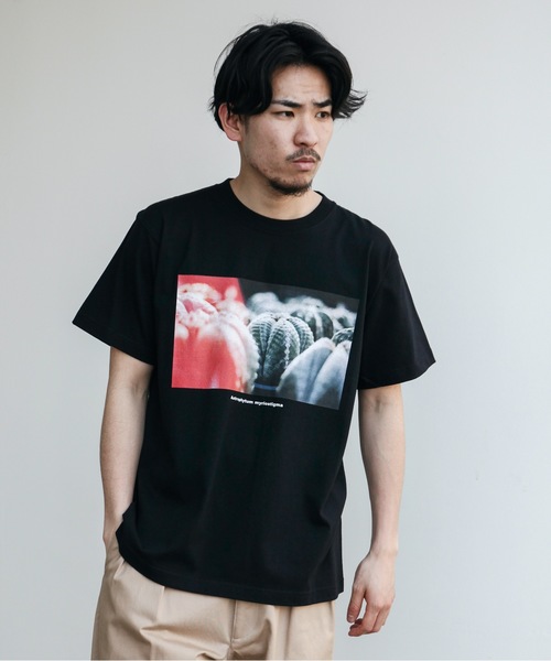 MR.OLIVE（ミスターオリーブ）の「MR.OLIVE×鶴仙園 コラボレーション / SABO-1 プリント フォト グラフィック アートTシャツ（Tシャツ/カットソー・メンズ・ブラック/オフホワイト・X-LARGE/LARGE/MEDIUM）」の12枚目の写真