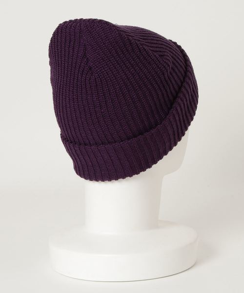 salle de bal（サルデバル）の「ANTI-5 AZE ビーニー/ニット帽  抗菌/抗ウイルス/消臭/防粉/帯電防止（ニットキャップ/ビーニー・レディース・ベージュ/ブラック/パープル/オリーブドラブ/ネイビー/ブラウン/グレー/レッド・FREE）」の9枚目の写真