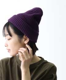 ANTI-5 AZE ビーニー/ニット帽  抗菌/抗ウイルス/消臭/防粉/帯電防止
