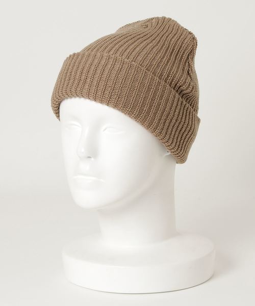 salle de bal（サルデバル）の「ANTI-5 AZE ビーニー/ニット帽  抗菌/抗ウイルス/消臭/防粉/帯電防止（ニットキャップ/ビーニー・レディース・ベージュ/ブラック/パープル/オリーブドラブ/ネイビー/ブラウン/グレー/レッド・FREE）」の10枚目の写真