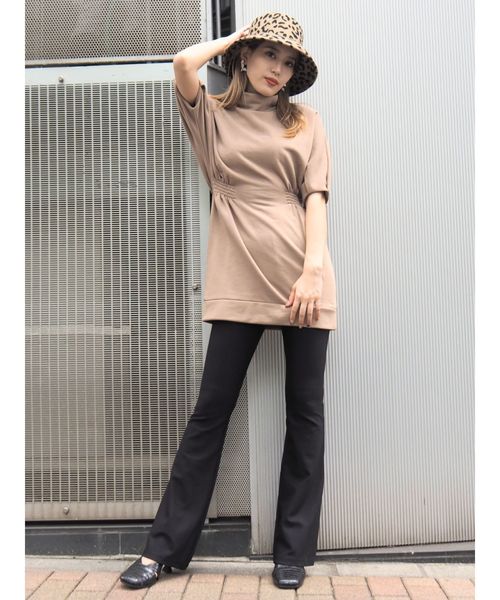 EMODA（エモダ）の「フィットフレアパンツ（その他パンツ・レディース・ブラック/パープル/ブラウン・SMALL/MEDIUM/FREE）」の8枚目の写真