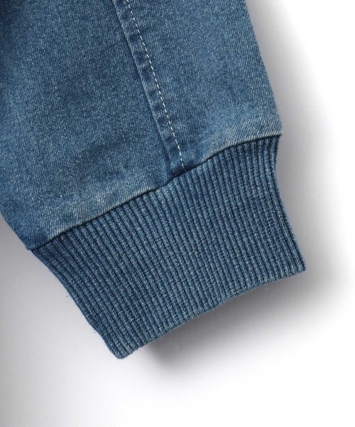 MAKE YOUR DAY(メイクユアデイ)の「デニム/チノ バンドカラーワンピース■80~140cm(シャツワンピース・キッズ・ベージュ/カーキ/ブルー・100/110/120/80/130/140/90)」の14枚目の写真
