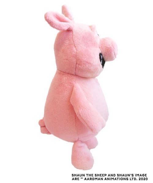ひつじのショーン(ヒツジノショーン)の「ひつじのショーン ぬいぐるみ/イタズラブタ クラシック laugh 25cm(おもちゃ・レディース・ピンク・ONE SIZE)」の3枚目の写真