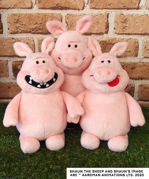 ひつじのショーン(ヒツジノショーン)の「ひつじのショーン ぬいぐるみ/イタズラブタ クラシック laugh 25cm(おもちゃ・レディース・ピンク・ONE SIZE)」の7枚目の写真