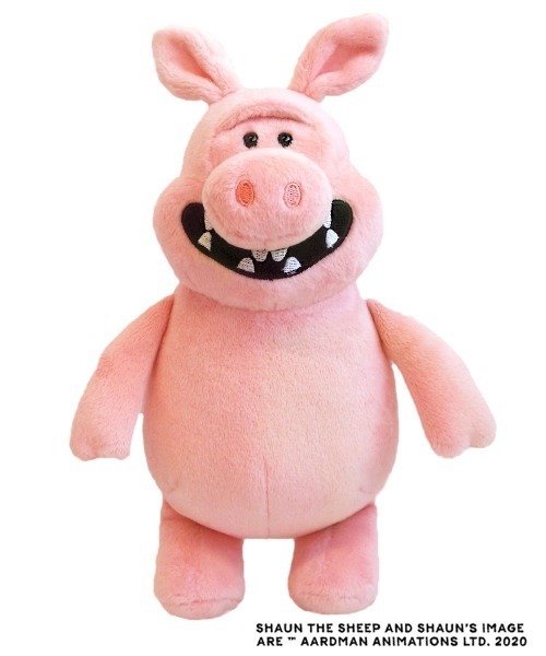 ひつじのショーン(ヒツジノショーン)の「ひつじのショーン ぬいぐるみ/イタズラブタ クラシック laugh 25cm(おもちゃ・レディース・ピンク・ONE SIZE)」の8枚目の写真