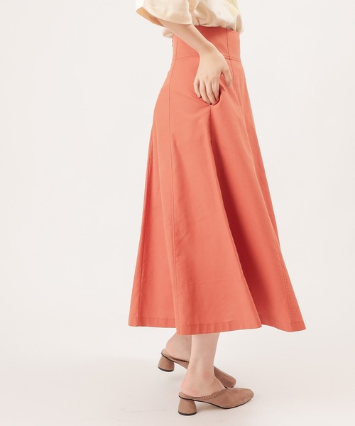 natural couture（ナチュラルクチュール）の「かがり変形ヒールミュール（その他シューズ・レディース・ブラック/ベージュ/オレンジ/アイボリー・MEDIUM/LARGE）」の12枚目の写真