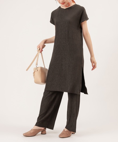 natural couture（ナチュラルクチュール）の「かがり変形ヒールミュール（その他シューズ・レディース・ブラック/ベージュ/オレンジ/アイボリー・MEDIUM/LARGE）」の10枚目の写真