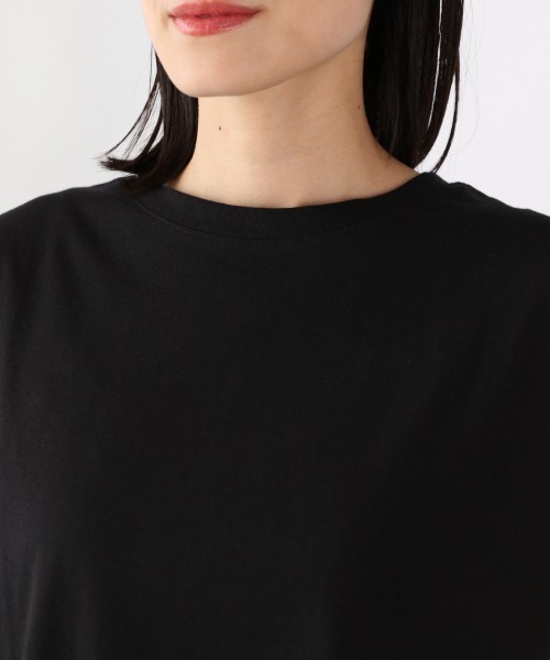 LOWRYS FARM（ローリーズファーム）の「ＵＳＡドルマンノースリーブ　893844（Tシャツ/カットソー・レディース・ホワイト/ブラック/ダークブラウン/ブルー・FREE）」の10枚目の写真