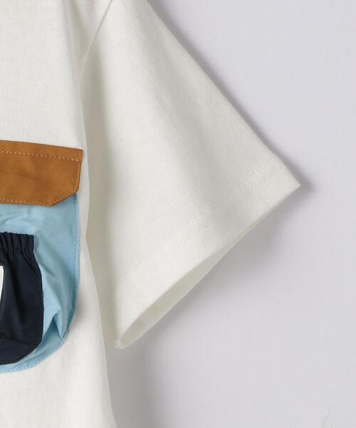 grn(ジーアールエヌ)の「〔別注〕grn outdoor CAMPTEE/ ポケットモチーフ(Tシャツ/カットソー・キッズ・ブラック/ホワイト・L(145-155cm)/S(105-115cm)/M(125-135cm))」の10枚目の写真