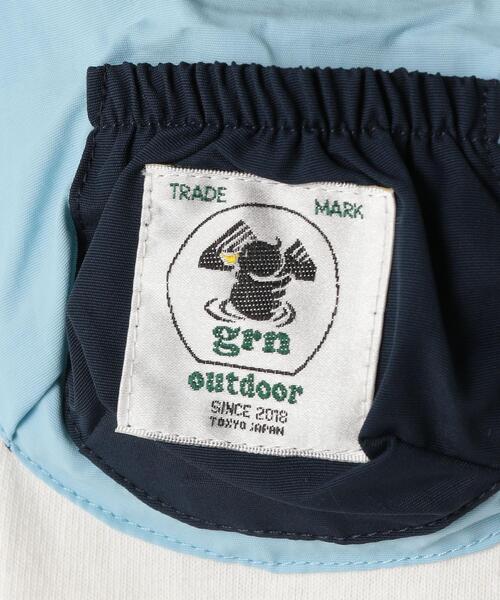 grn(ジーアールエヌ)の「〔別注〕grn outdoor CAMPTEE/ ポケットモチーフ(Tシャツ/カットソー・キッズ・ブラック/ホワイト・L(145-155cm)/S(105-115cm)/M(125-135cm))」の7枚目の写真