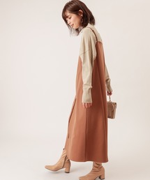 natural couture | モクロディフレアキャミワンピース(ワンピース)