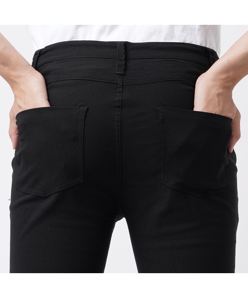 BODY WILD(ボディーワイルド)の「【BODY WILD】 ストレッチパンツ テーパードスタイル ドライレーヨン混 メンズ(その他パンツ・メンズ・ダークネイビー/ブラック・MEDIUM/X-LARGE/LARGE/SMALL)」の6枚目の写真