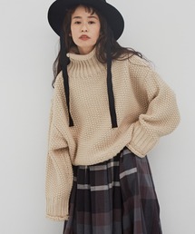 Libra Cue | 2020/AW ローゲージルーズフィットニット(ニット/セーター)