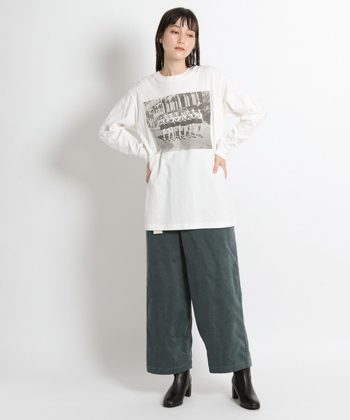 niko and（ニコアンド）の「アソートプリントロンT（Tシャツ