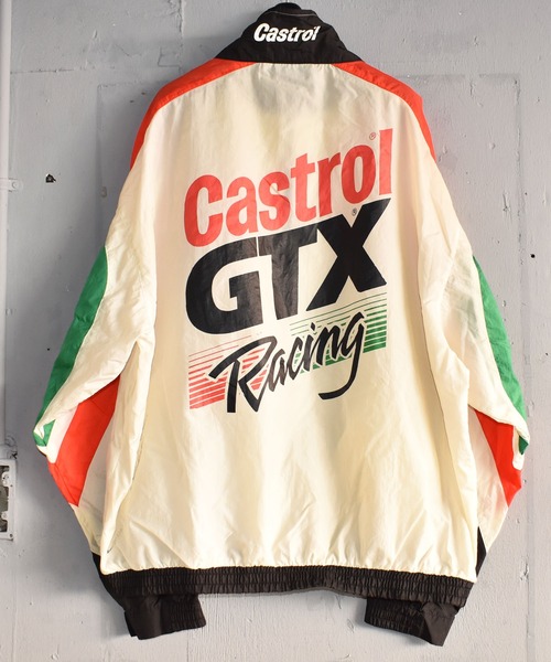カストロール レーシングジャケット 古着 USED] 90's Castrol レーシングジャケット | garden730