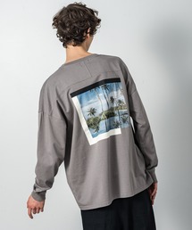 SLICK | ドロップショルダープリントTシャツ(Joyful Noise)(Tシャツ/カットソー)