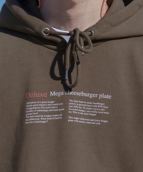 kutir（クティール）の「アメリカンポップイラスト裏毛パーカー