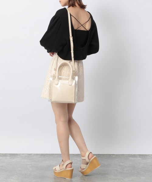 Heather(ヘザー)の「ワッフルカットソー&リブキャミソールSET(7分袖) 942103(Tシャツ/カットソー・レディース・ホワイト/ブラック/ブルー・FREE)」の16枚目の写真