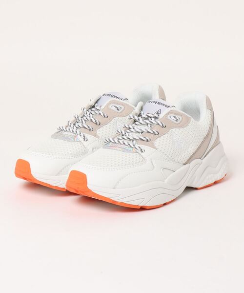 le coq sportif（ルコックスポルティフ）の「ランニングスタイルスニーカー（スニーカー・レディース・クリアブラック/ホワイト系その他2・22.5cm/24cm/23cm/23.5cm/24.5cm）」の2枚目の写真