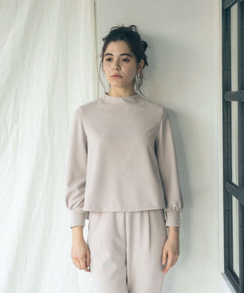 セール パール付きボトルネックブラウス シャツ ブラウス Kaene カエン のファッション通販 Zozotown