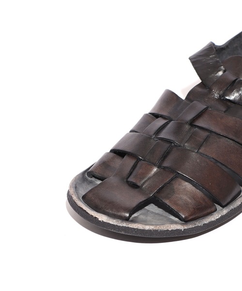 BRADOR（ブラドール）の「BRADOR/ブラドール MENS LEATHER SANDALS　サンダル（サンダル・メンズ・ブラック・41/42）」の5枚目の写真