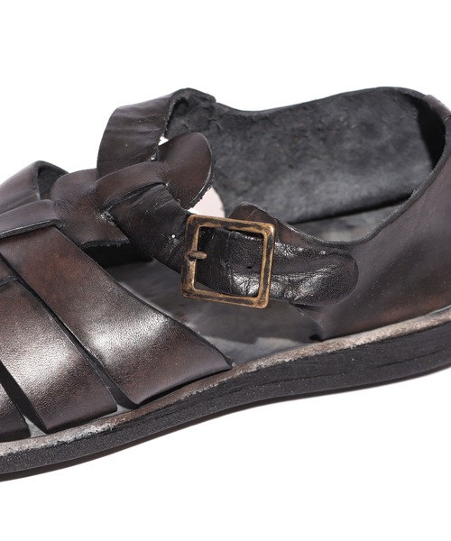 BRADOR（ブラドール）の「BRADOR/ブラドール MENS LEATHER SANDALS　サンダル（サンダル・メンズ・ブラック・41/42）」の7枚目の写真