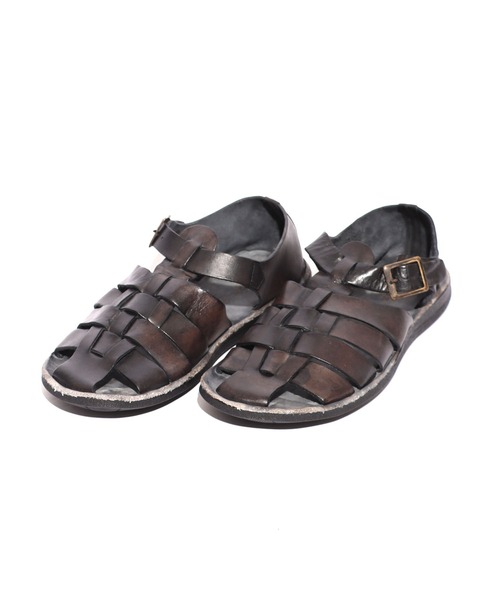 BRADOR（ブラドール）の「BRADOR/ブラドール MENS LEATHER SANDALS　サンダル（サンダル・メンズ・ブラック・41/42）」の10枚目の写真
