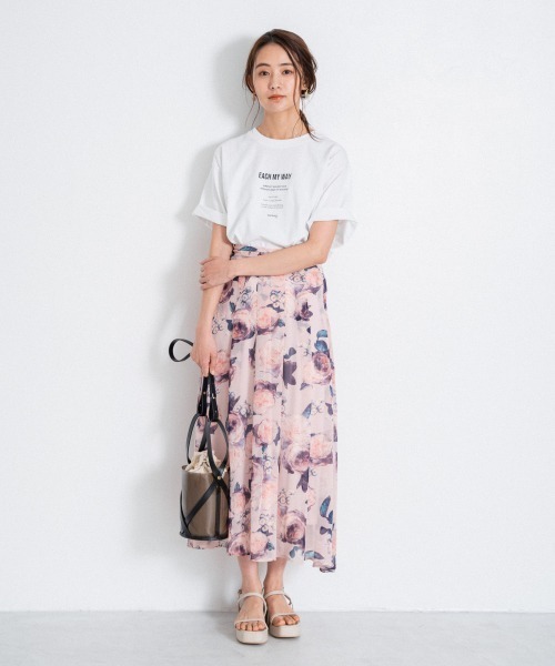 Andemiu(アンデミュウ)の「CAPSULEフォトTシャツ946914(Tシャツ/カットソー・レディース・ホワイト/ホワイト系その他2/ホワイト系その他3/ホワイト系その他4・FREE)」の10枚目の写真