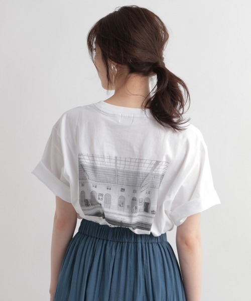 Andemiu(アンデミュウ)の「CAPSULEフォトTシャツ946914(Tシャツ/カットソー・レディース・ホワイト/ホワイト系その他2/ホワイト系その他3/ホワイト系その他4・FREE)」の15枚目の写真