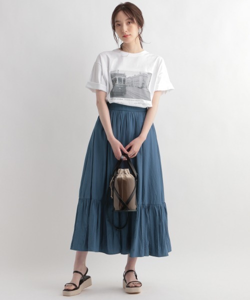 Andemiu(アンデミュウ)の「CAPSULEフォトTシャツ946914(Tシャツ/カットソー・レディース・ホワイト/ホワイト系その他2/ホワイト系その他3/ホワイト系その他4・FREE)」の17枚目の写真