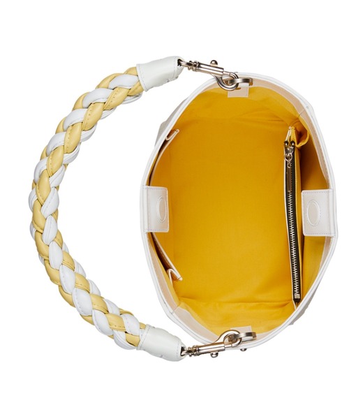 Epoi(エポイ)の「'02 canvas ゼロニ キャンバス キューブ2WAYショルダーバッグ(ショルダーバッグ・レディース・ホワイト/ブラック・FREE)」の9枚目の写真