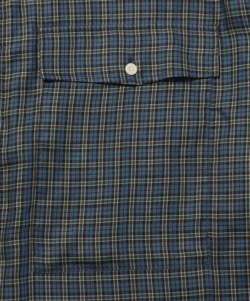 wonderland(ワンダーランド)の「<wonderland> CHECK SHIRT/シャツ(シャツ/ブラウス・メンズ・パープル/ネイビー・1/0)」の11枚目の写真