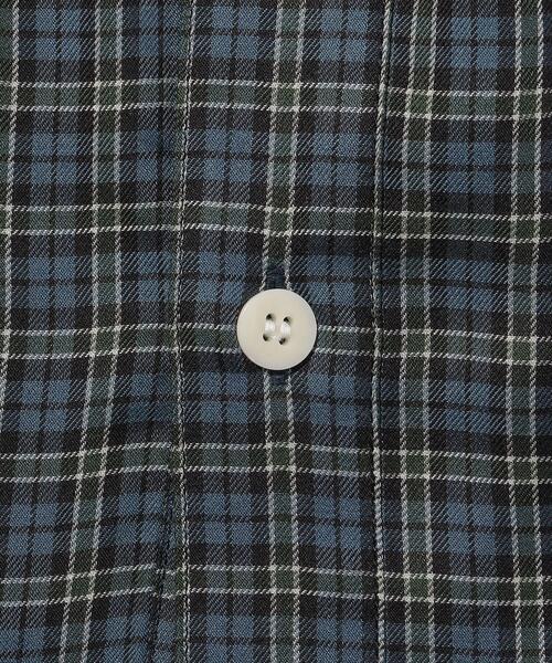 wonderland(ワンダーランド)の「<wonderland> CHECK SHIRT/シャツ(シャツ/ブラウス・メンズ・パープル/ネイビー・1/0)」の12枚目の写真