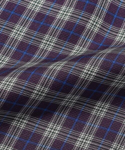 wonderland(ワンダーランド)の「<wonderland> CHECK SHIRT/シャツ(シャツ/ブラウス・メンズ・パープル/ネイビー・1/0)」の14枚目の写真