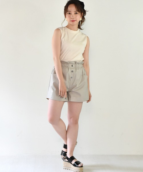 ems excite(エムズエキサイト)の「【セットアイテム】シャーリングニットSET(ニット/セーター・レディース・ブルー/アイボリー/ブラウン・FREE)」の11枚目の写真