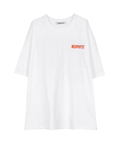 Figments(フィグメンツ)の「NEOPHYTEロゴTシャツ(Tシャツ/カットソー・レディース・ホワイト/ブラック/スミクロ・FREE)」の10枚目の写真