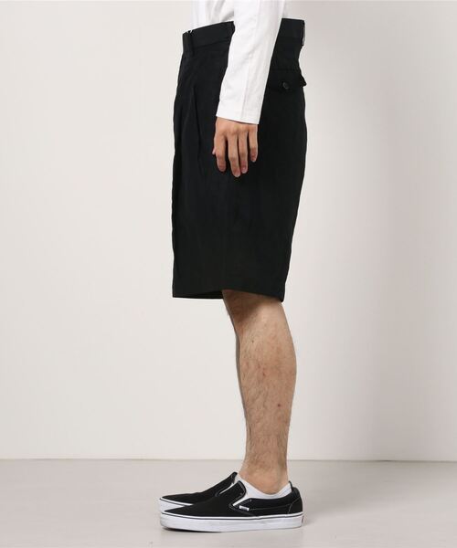 marka（マーカ）の「【marka】EX.2TUCK SHORTS（その他パンツ・メンズ・ブラック・1）」の2枚目の写真